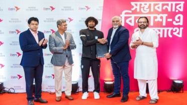 হামজা চৌধুরী বিকাশের ব্র্যান্ড অ্যাম্বাসেডর